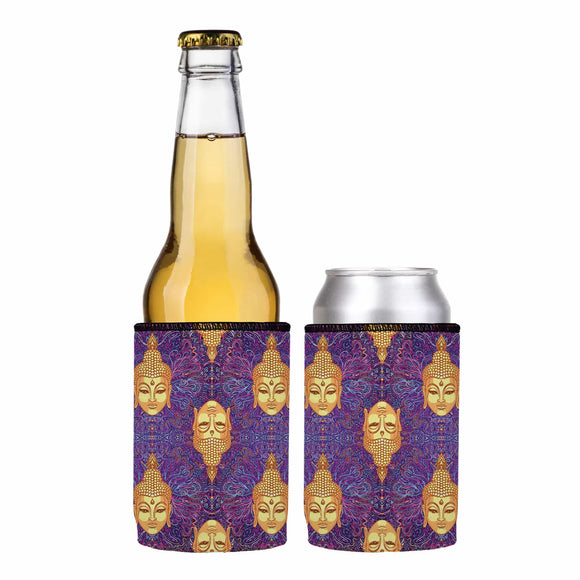 NNEDSZ Gautama Buddha Stubby Cooler 2-Pack - Standard