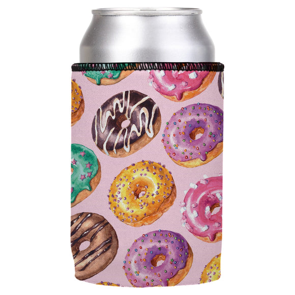 NNEDSZ Donuts Go Nuts Stubby Cooler - Standard