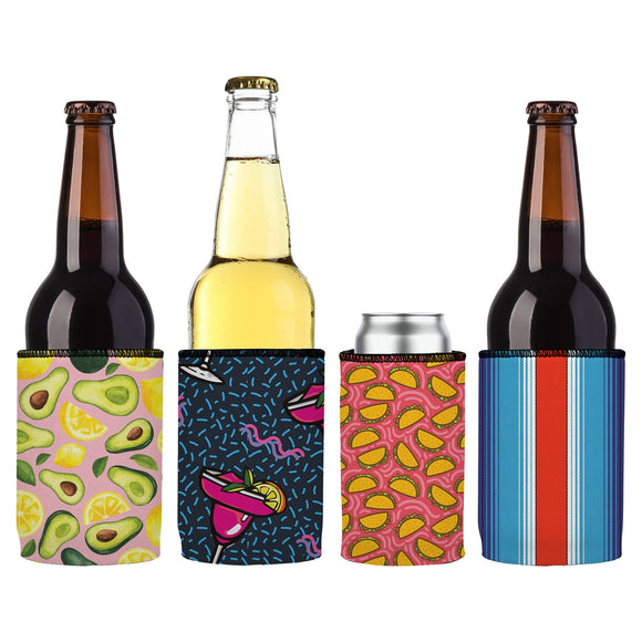 NNEDSZ Mexicana Stubby Cooler 4-Pack - Standard