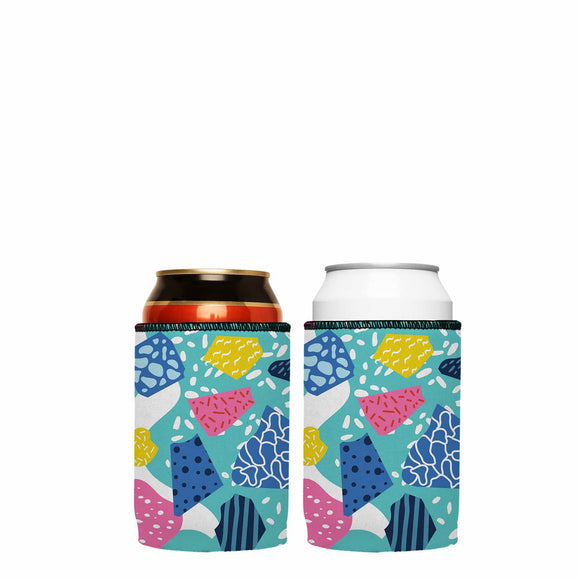 NNEDSZ 80s Abstract Stubby Cooler 2-Pack - Standard