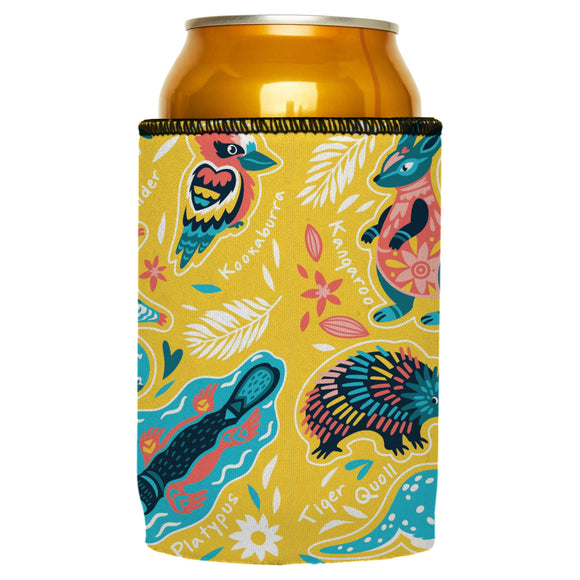 NNEDSZ Australian Animals Stubby Cooler - Standard
