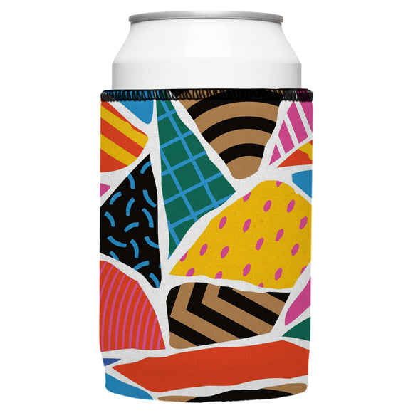 NNEDSZ Color Blocks Stubby Cooler - Standard