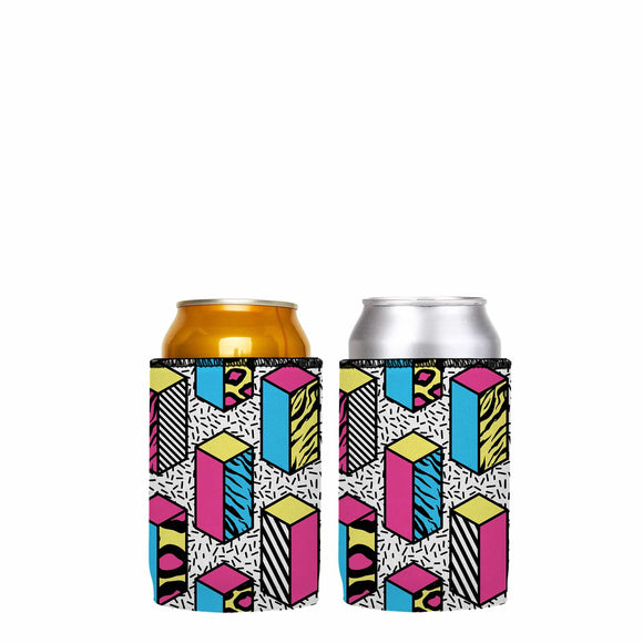 NNEDSZ 80s Allover Stubby Cooler 2-Pack - Standard