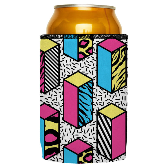 NNEDSZ 80s Allover Stubby Cooler - Standard