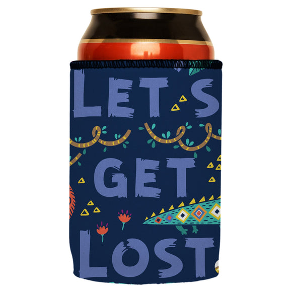 NNEDSZ Lets Get Lost in the Wild Stubby Cooler - Standard