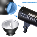 NNEDSZ HRIDZ VL200P 200W LED Video Light Bi-Colour Continuous Dimmable Bowen mount