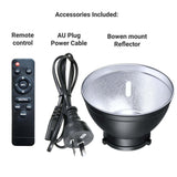 NNEDSZ HRIDZ CB-VL100 100W Battery-Operated Bi-Colour LED Video Light Professional Outd