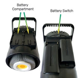 NNEDSZ HRIDZ CB-VL100 100W Battery-Operated Bi-Colour LED Video Light Professional Outd