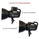 NNEDSZ HRIDZ CB-VL100 100W Battery-Operated Bi-Colour LED Video Light Professional Outd