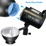NNEDSZ HRIDZ CB-VL100 100W Battery-Operated Bi-Colour LED Video Light Professional Outd