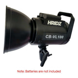 NNEDSZ HRIDZ CB-VL100 100W Battery-Operated Bi-Colour LED Video Light Professional Outd