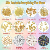 NNEDSZ 3600pcs 6mm Flat Round Heishi Ceramics 15 Colors Polymer Clay Bead Alphabet Beads Jewelry Making Kit