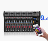 NNEDSZ Hridz 16 Channels Audio Sound Mixer Mixing DJ Console USB with 48V Phantom Power