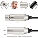 NNEDSZ 2m Hridz XLR Cable Male To Female Audio Output and Input Apply To KTV Microphone