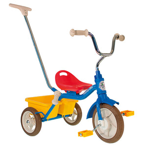 NNEDSZ Italtrike 10" Passenger Trike- Colorama (Blue, Red, Yellow)