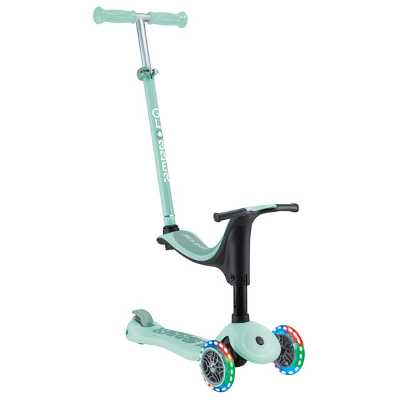 NNEDSZ Globber GO UP SPORTY Lights with Stabilizer - Mint