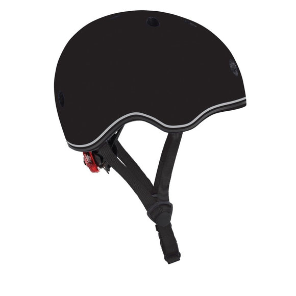 NNEDSZ Globber Kids Helmet w/Flashing LED Light  Xs/S - Black 51-55 cm