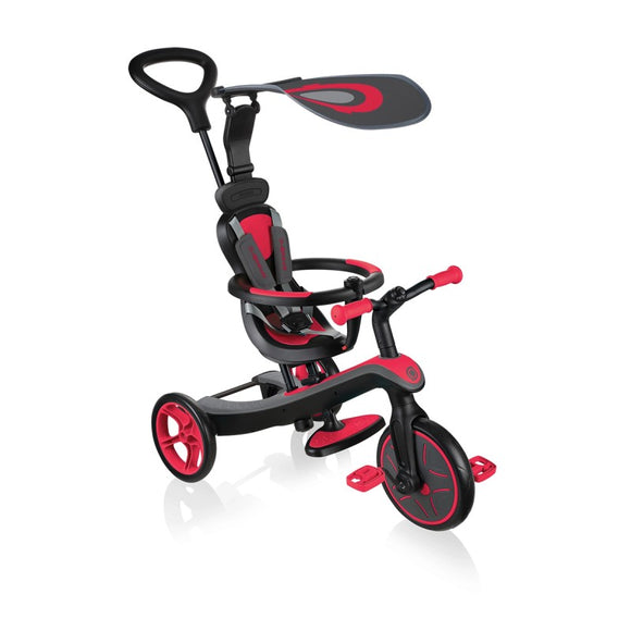 NNEDSZ Globber EXPLORER Trike 4in1 - Red