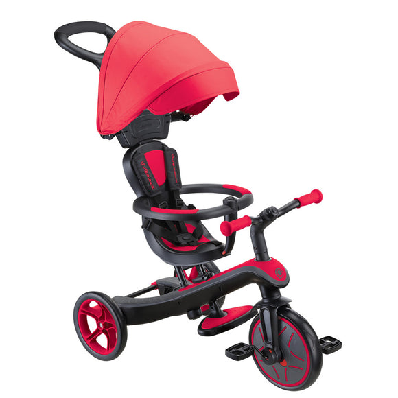 NNEDSZ Globber Explorer Trike 4in1 - New Red
