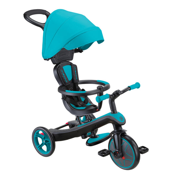 NNEDSZ Globber Explorer Trike 4in1 - Teal