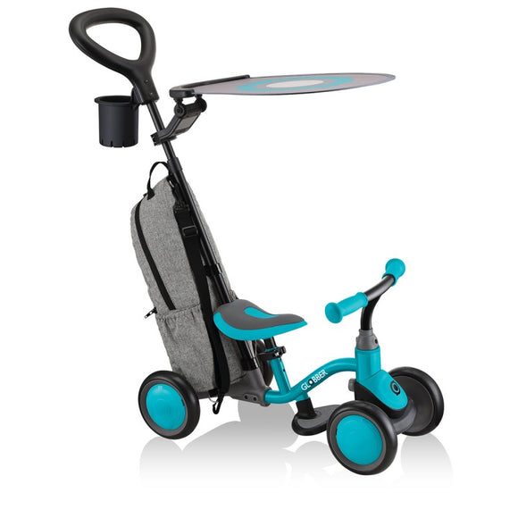 NNEDSZ Globber LEARNING Bike 3in1 DELUXE - Teal