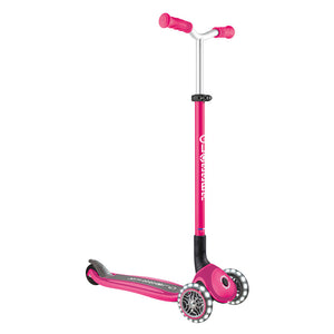 NNEDSZ Globber Master with Lights - Pink