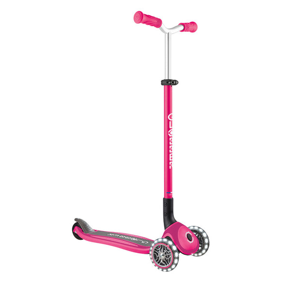 NNEDSZ Globber Master with Lights - Pink