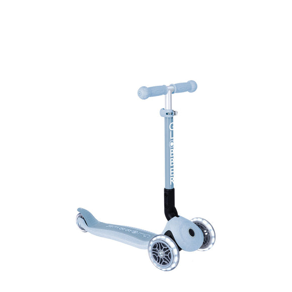 NNEDSZ Globber ECOLOGIC JUNIOR Foldable Scooter Lights - Blueberry