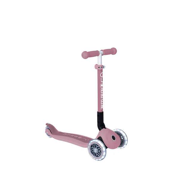 NNEDSZ Globber ECOLOGIC JUNIOR Foldable Scooter Lights - Berry