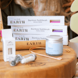 NNEDSZ Adult Bamboo Toothbrush Set of 2