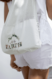 NNEDSZ Us & The Earth Calico Shopping Bag