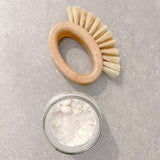 NNEDSZ Bamboo Veggie Scrubber Brush