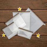 NNEDSZ Jumbo' Silicone Zip Lock Eco Friendly Food Storage Bundle