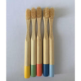 NNEDSZ Kids Bamboo Toothbrush - Set of 2