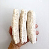 NNEDSZ Natural Loofah Cellulose Sponges (Pack of 3) | Eco Cleaning