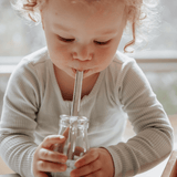 NNEDSZ Stainless Steel Drinking Straw Set