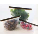 NNEDSZ Silicone Zip Lock Food Pouch Bundle - 4 Sizes