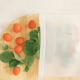 NNEDSZ 1500mL - Reusable Food Grade Silicone Zip Lock Food Pouch