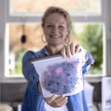 NNEDSZ 1000mL - Reusable Food Grade Silicone Zip Lock Food Pouch