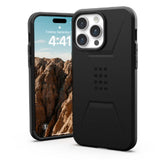 NNEDSZ UAG Civilian Magsafe Back Case for iPhone 15 Pro - Black