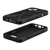 NNEDSZ UAG Monarch Kevlar Back Case for iPhone 15 - Black