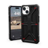NNEDSZ UAG Monarch Kevlar Back Case for iPhone 15 - Black
