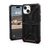 NNEDSZ UAG Monarch Kevlar Back Case for iPhone 15 Plus - Black