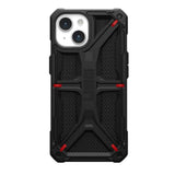 NNEDSZ UAG Monarch Kevlar Back Case for iPhone 15 Plus - Black