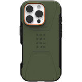 NNEDSZ UAG Civilian Magsafe Back Case for iPhone 16 Pro - Olive Drab