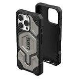 NNEDSZ UAG Monarch Pro Back Case for iPhone 16 Pro - Titanium