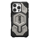 NNEDSZ UAG Monarch Pro Back Case for iPhone 16 Pro - Titanium