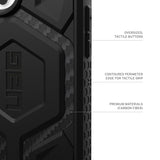 NNEDSZ UAG Monarch Pro Back Case for iPhone 16 Pro - Carbon Fiber