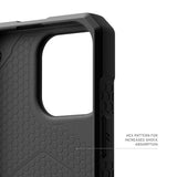 NNEDSZ UAG Monarch Pro Back Case for iPhone 16 Pro - Carbon Fiber