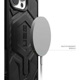 NNEDSZ UAG Monarch Pro Back Case for iPhone 16 Pro Max - Carbon Fiber